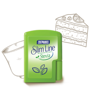 Slim Line Stevia Δισκία